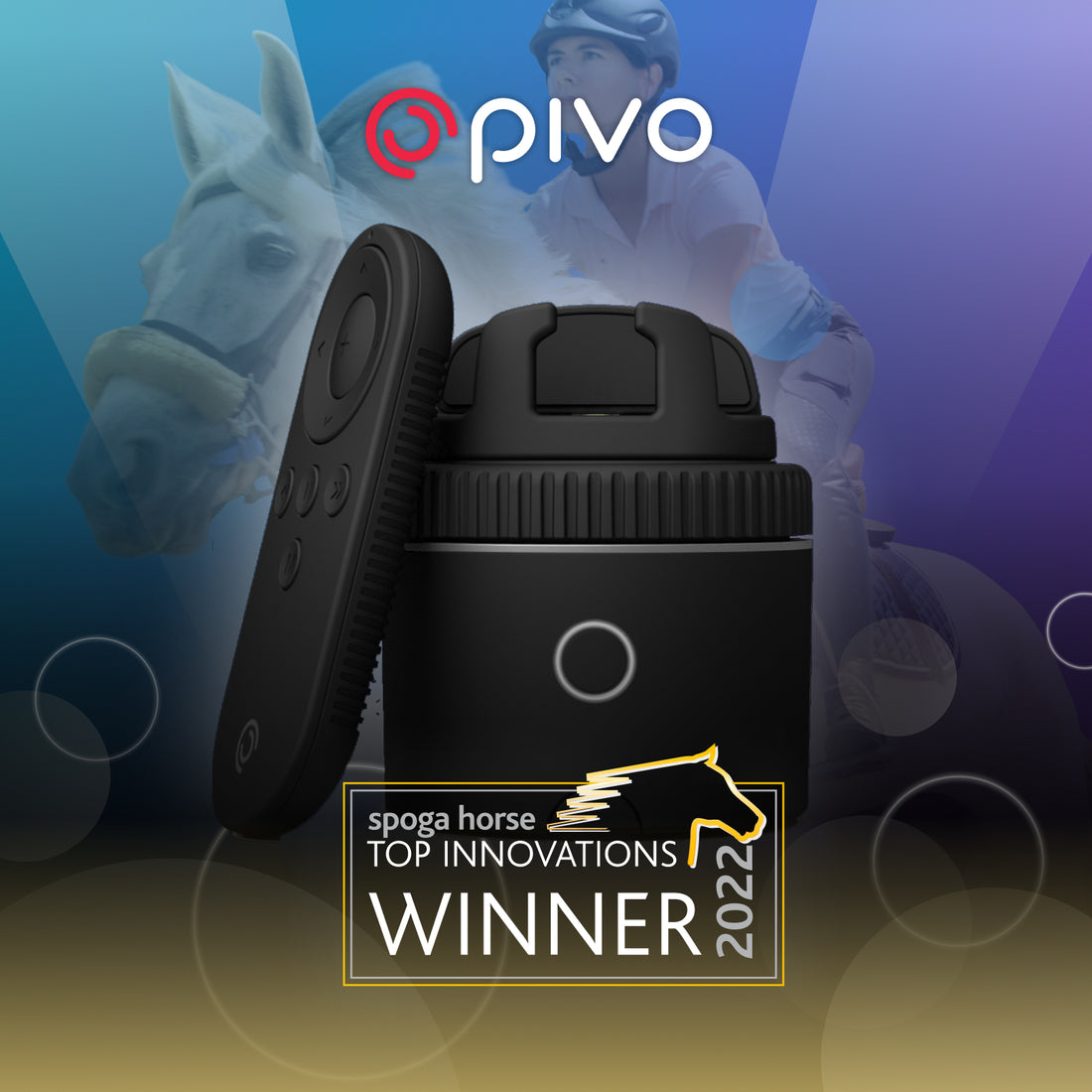 Pivo Pod Wins SPOGA Horse 2022 TOP 5 Innovations Award